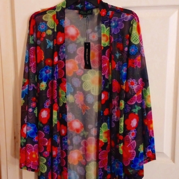 CLUB EXX Other - DOLLSKILL SONIC BLOOM 1-2x LONG SLEEVES KIMONO MATCHES DRESS LISTED IN CLOSET